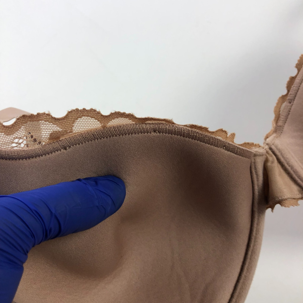 Natori Bra 34D T Shirt Refined Contour Underwired Lace Strap Brown 7313219 - Picture 13 of 13